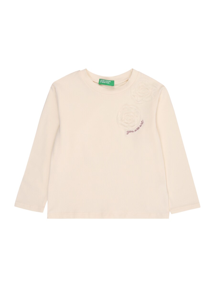 

Лонгслив UNITED COLORS OF BENETTON, Off white