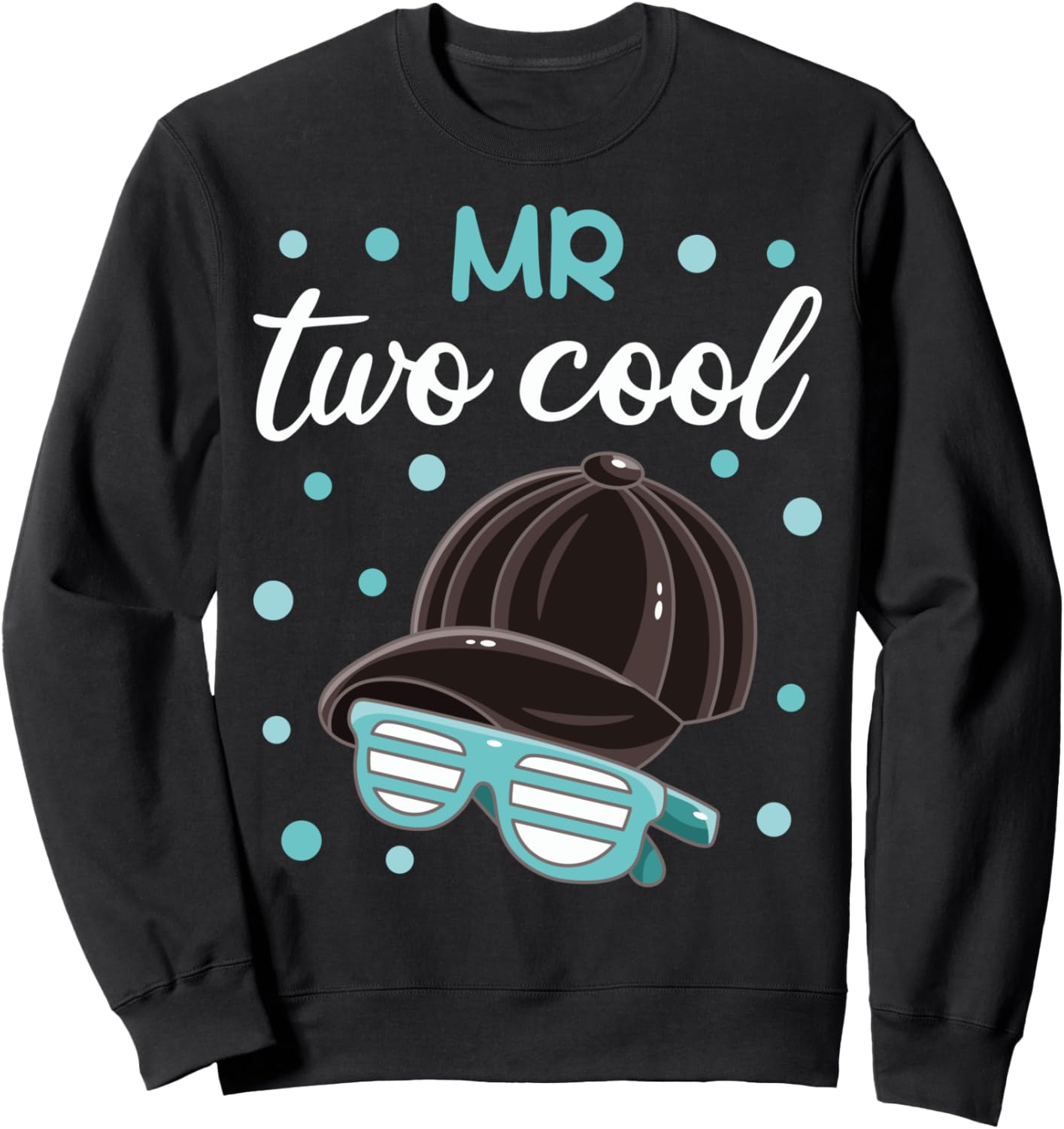 

Толстовка в стиле хип-хоп для мальчика на второй день рождения в стиле Мистер Два Крутого Family Look 2 Year Old Sunglasses Decoration Gifts, черный