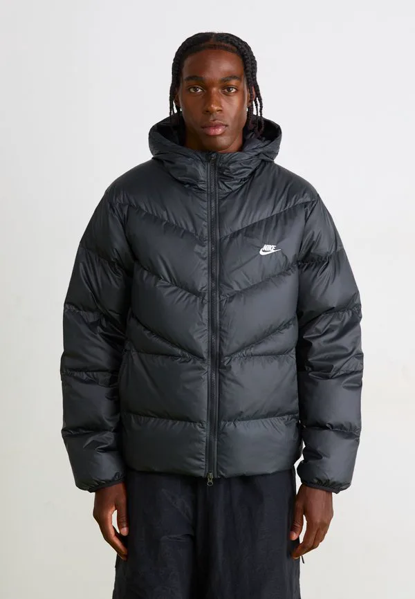 Пуховая куртка windrunner Nike Sportswear, Black/White