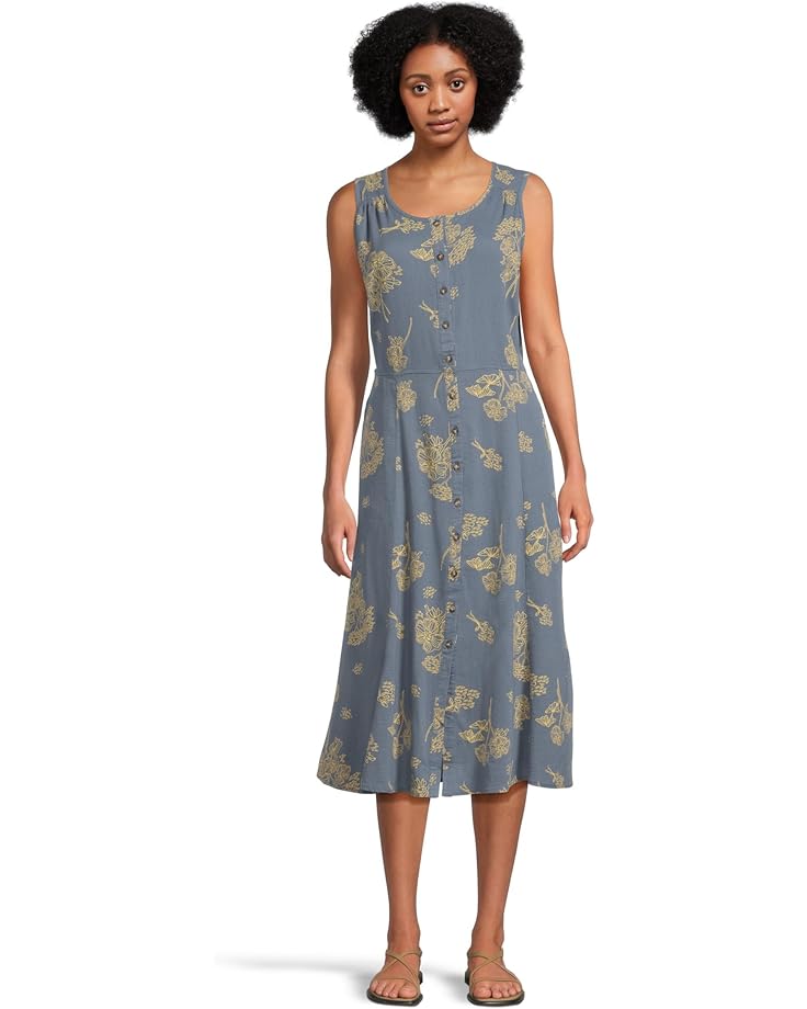 

Платье Toad&Co Manzana Midi Sleeveless Dress, цвет North Shore Bouquet Print
