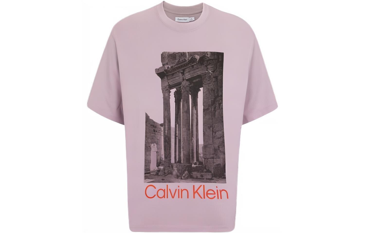 

Футболка унисекс NRV - светло-фиолетовая Calvin Klein, фиолетовый