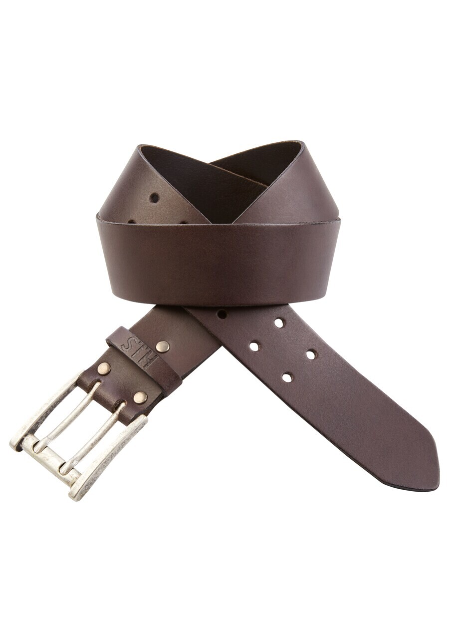 

Кожаный ремень H.I.S EM Belt, темно-коричневый