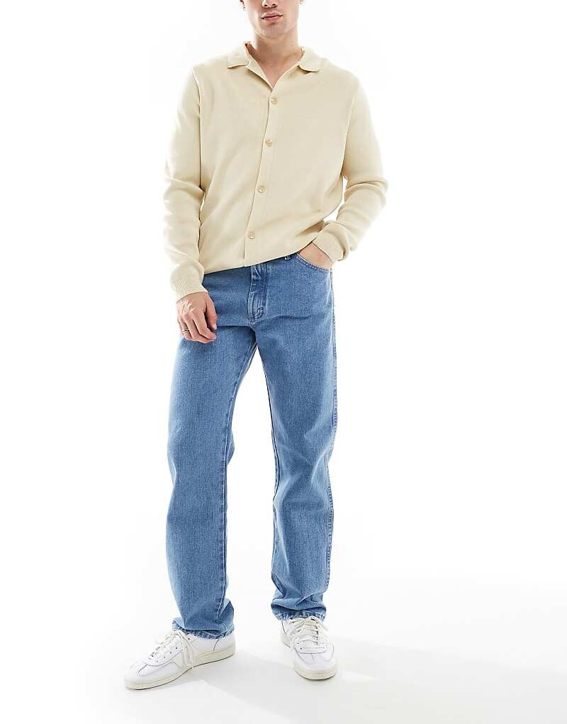 

Wrangler – 13MWZ Original Cowboy – Голубые прямые джинсы