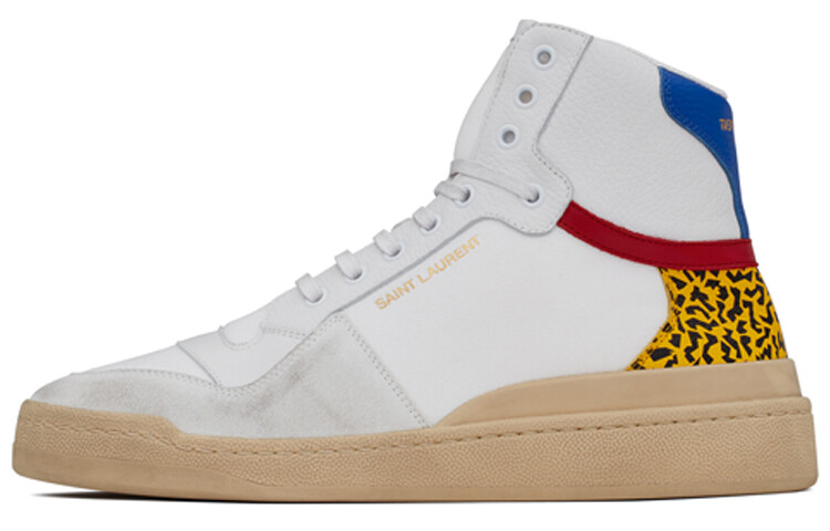 

Кроссовки мужские Saint Laurent SL-24 Mid-top, белый