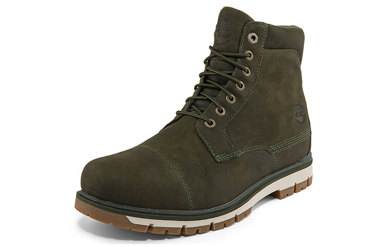 Мужские ботинки Timberland Radford высокие водонепроницаемые, темно-зеленый — фото 2