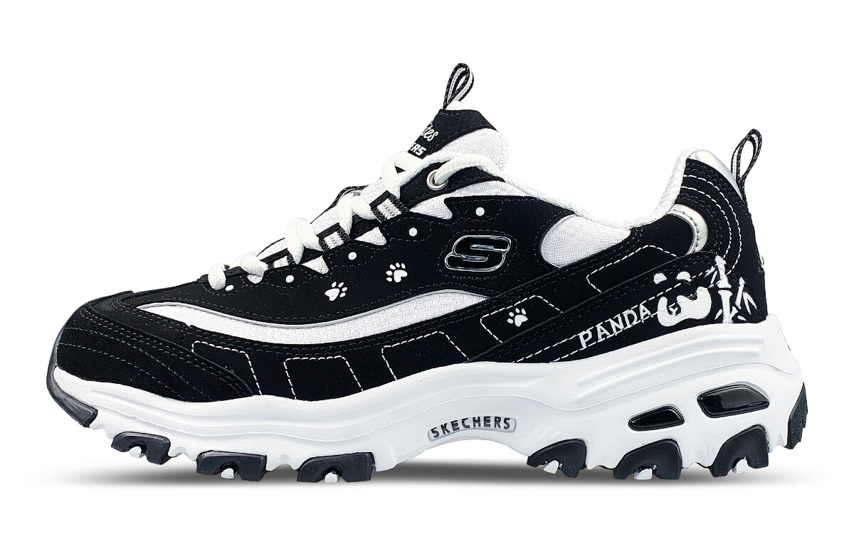 

Кроссовки Skechers Chunky Sneakers Women's Low-top Black/white, черный