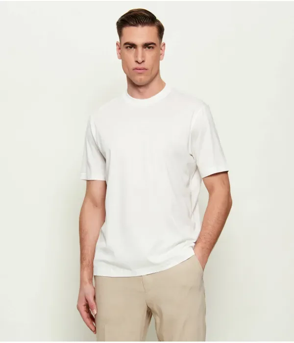 Футболка regular fit Emporio Armani, экрю