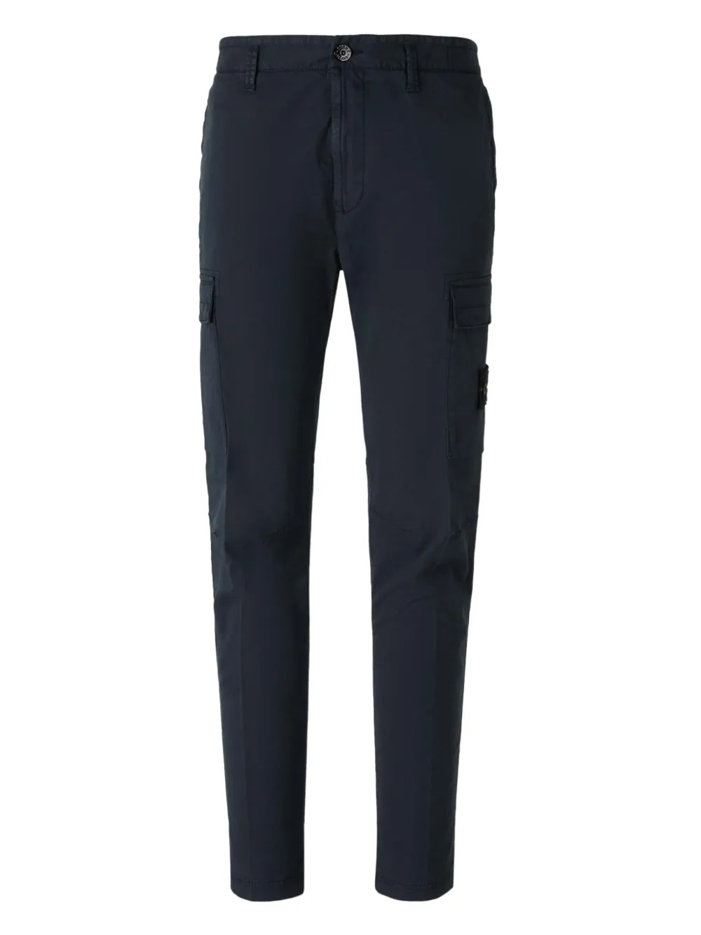 

Карго-брюки с нашивкой-компасом Stone Island, синий