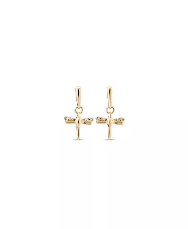 

Серьги из металлического сплава в форме стрекозы Unode50, gold