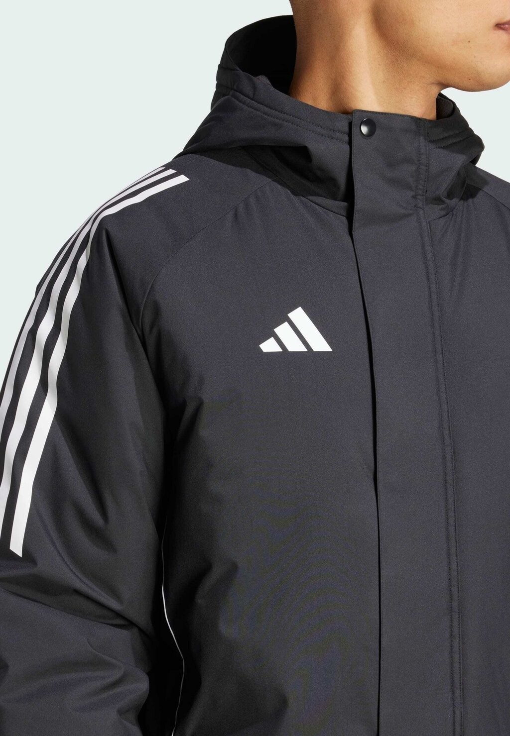 

Парка Tiro Stadium adidas Performance, черныйвайс