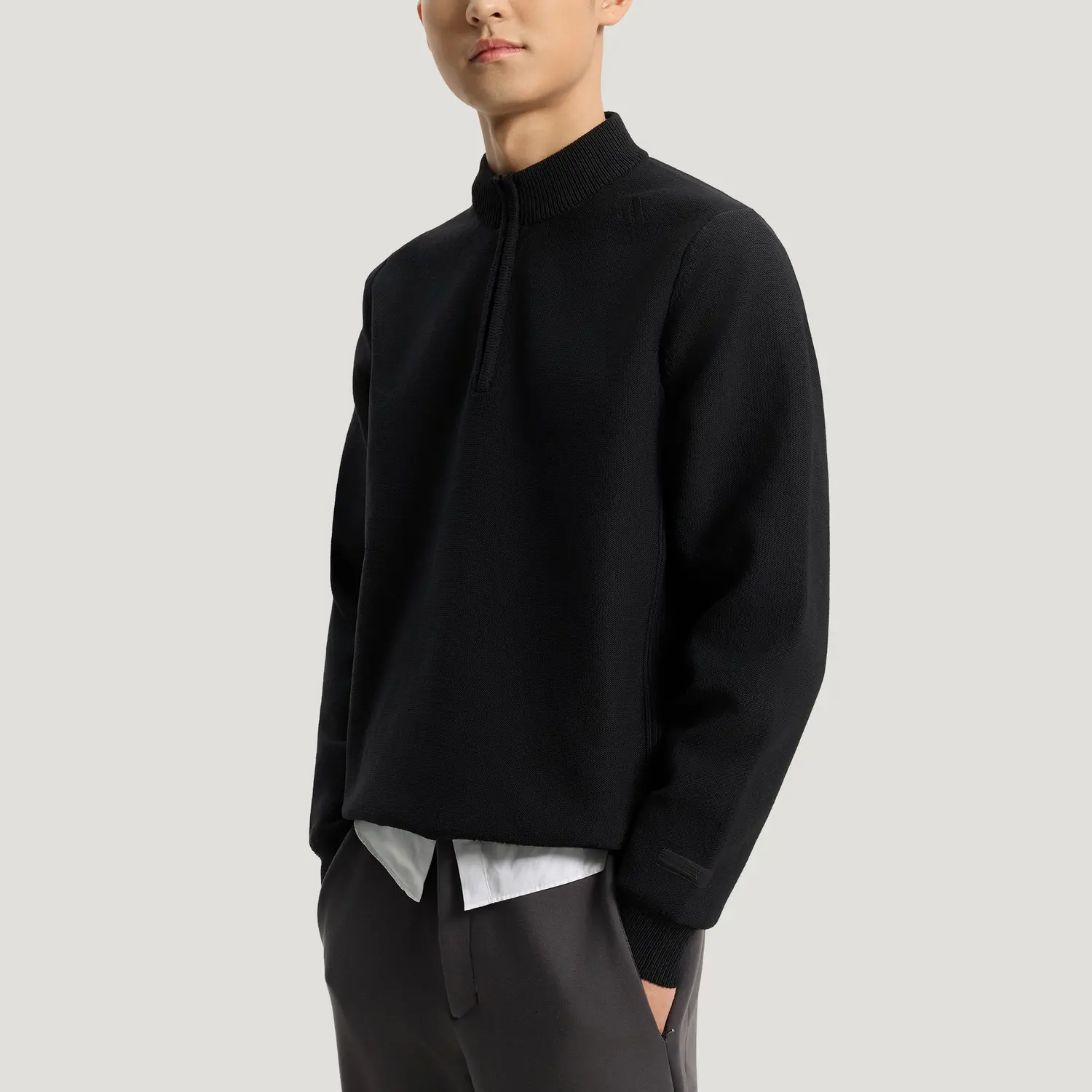 Толстовка ClimaWarm Fully Fashion мужская Adidas, черный — фото 4
