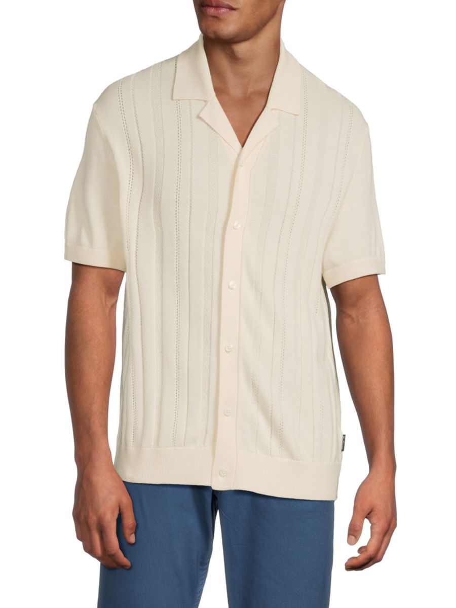 

Рубашка для кемпинга с коротким рукавом Ben Sherman, цвет Limestone