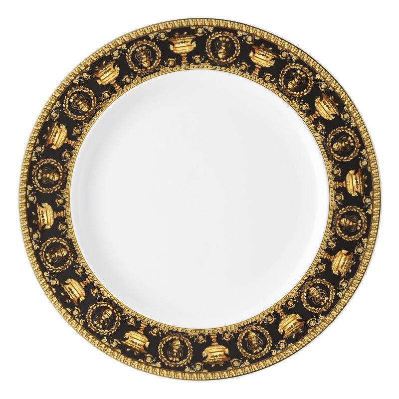 

Rosenthal Versace I love Baroque - Тарелка Nero обеденная 27 см Rosenthal meets Versace, красочный