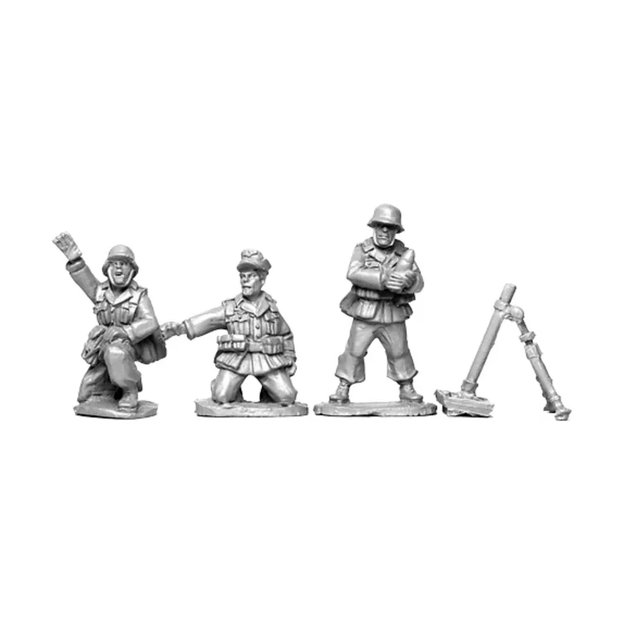 

Минометная группа Немецкого Африканского корпуса, WWII Miniatures - German Forces (28mm) (Artizan Designs)