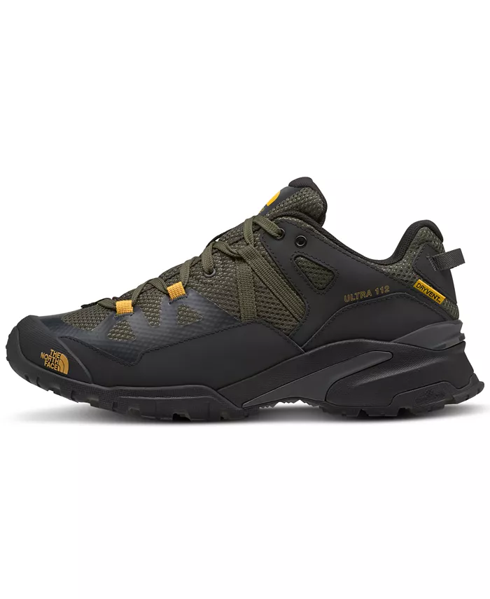 

Мужские трейловые кроссовки Ultra 112 на шнуровке, водонепроницаемые The North Face, зеленый