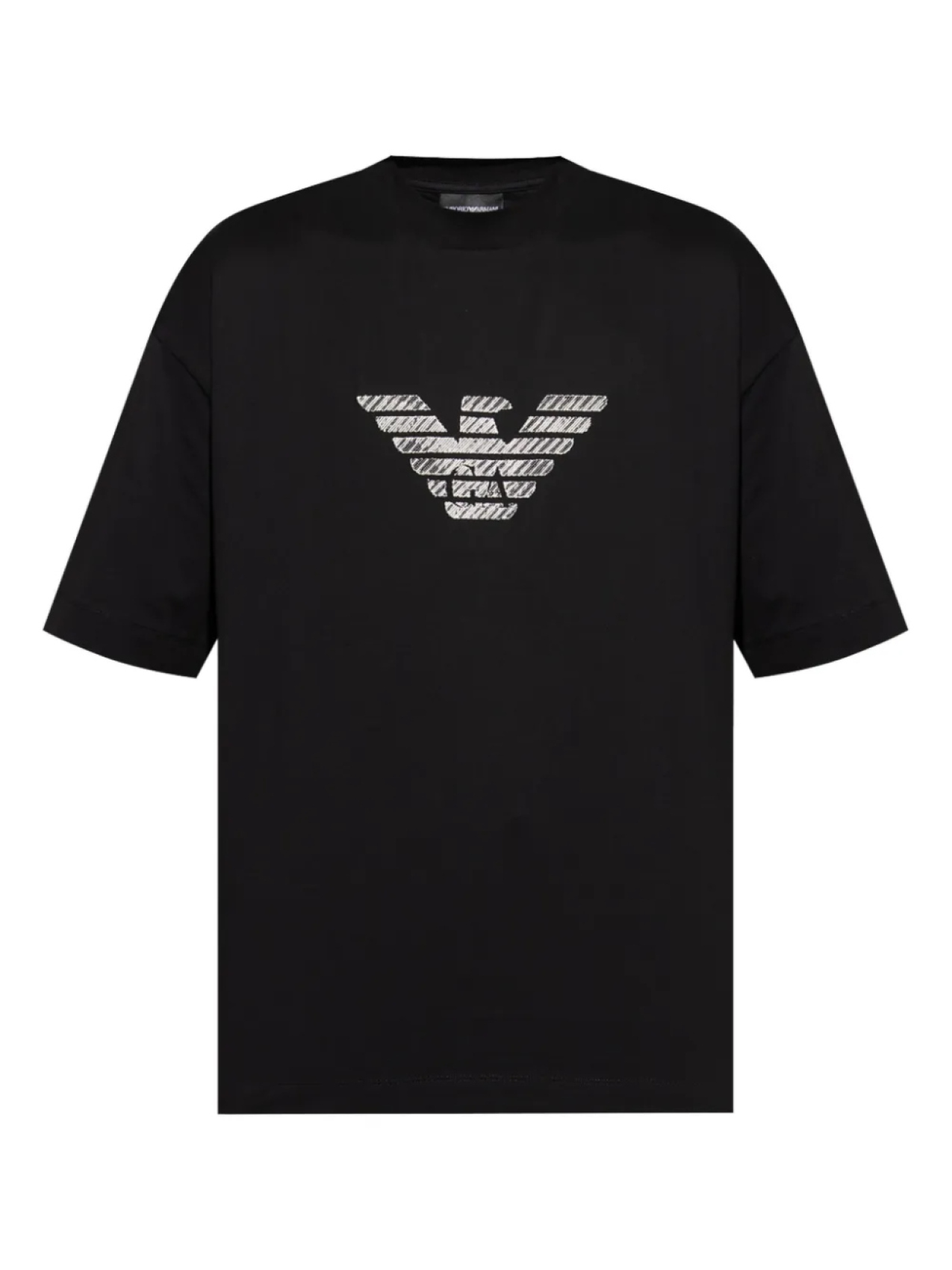 

Футболка с логотипом Emporio Armani, черный