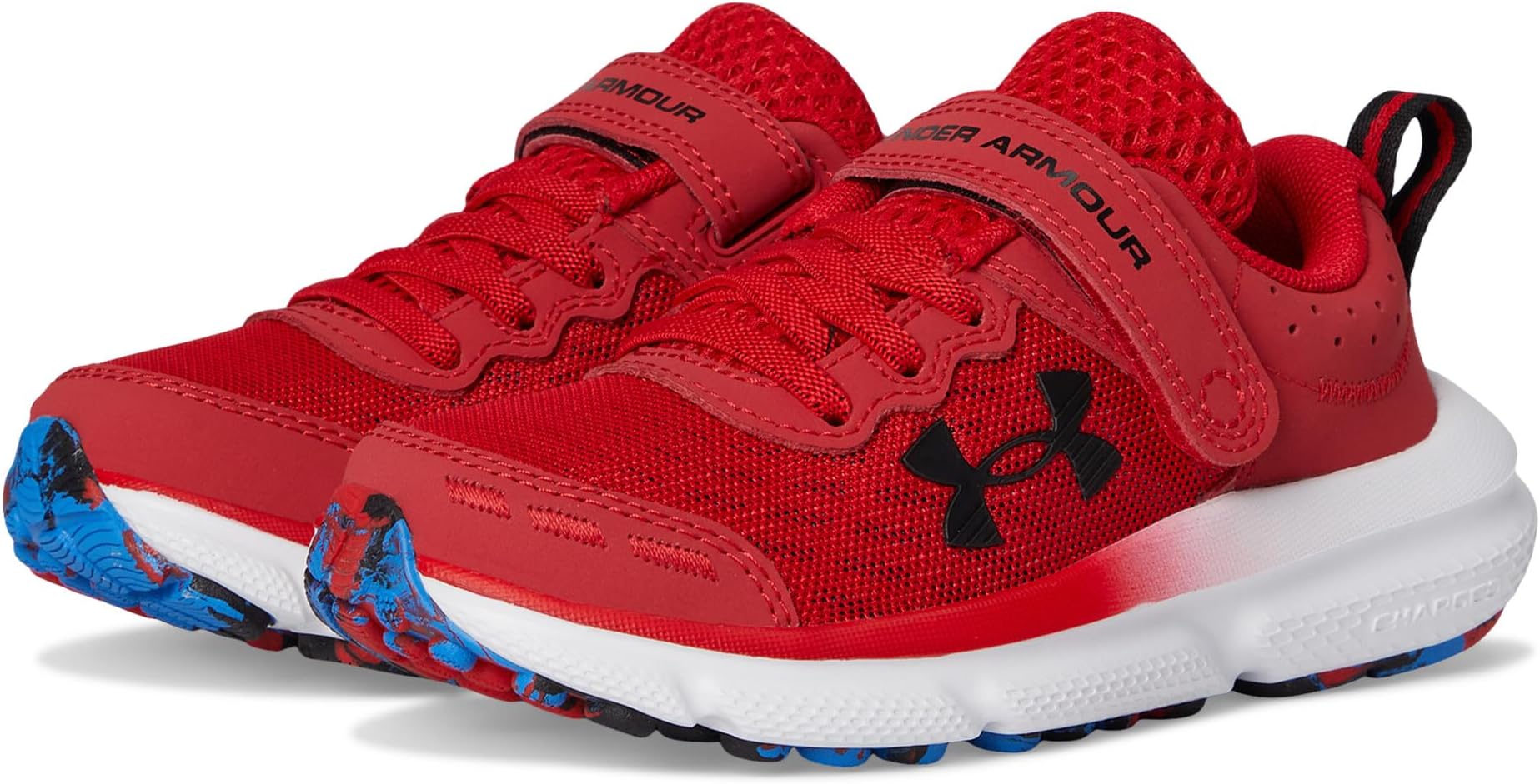 

Кроссовки Under Armour Kids Assert 10 Alternate Closure, цвет Red/Blue Atlantis/Black