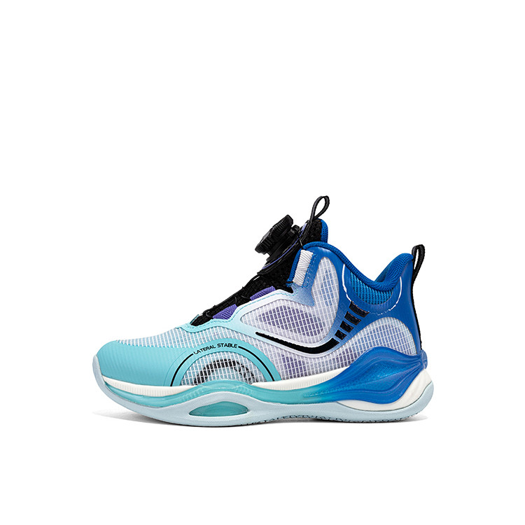 

XTEP Детские баскетбольные кроссовки с противоскользящей подошвой, износостойкие, синие, для детей от 3 до 7 лет