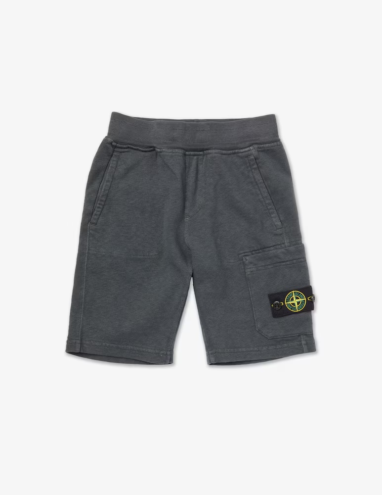 

Короткие спортивные штаны Stone Island Junior, серый