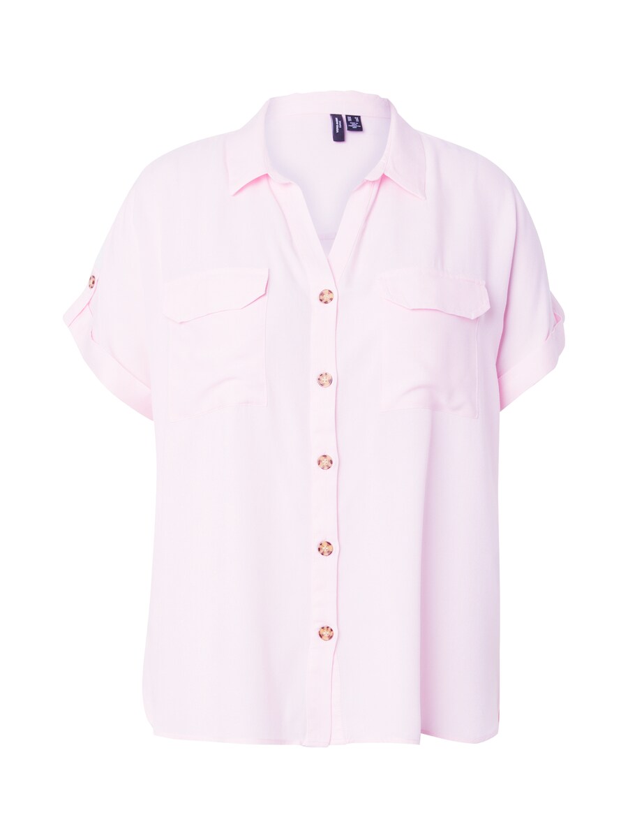 

Блуза Vero Moda Curve VMCBUMPY, розовый