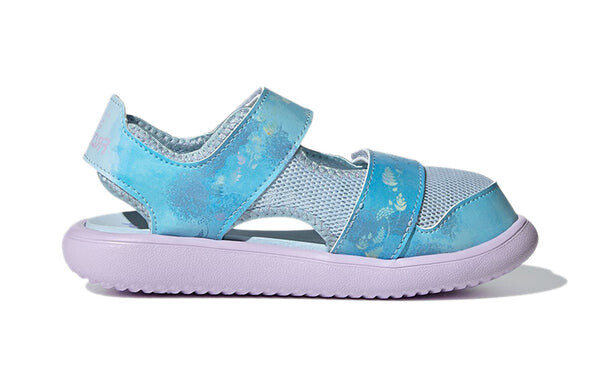 Сандалии frozen x water comfort sandal j Adidas, синий — фото 2