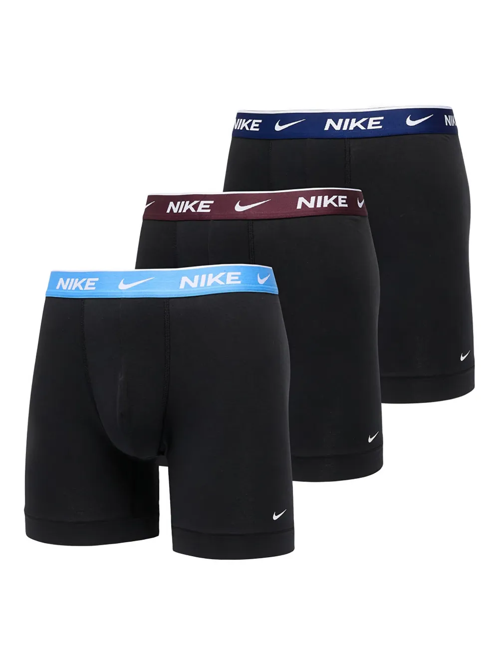 

Комплект Dri-FIT из трех боксеров Nike, черный