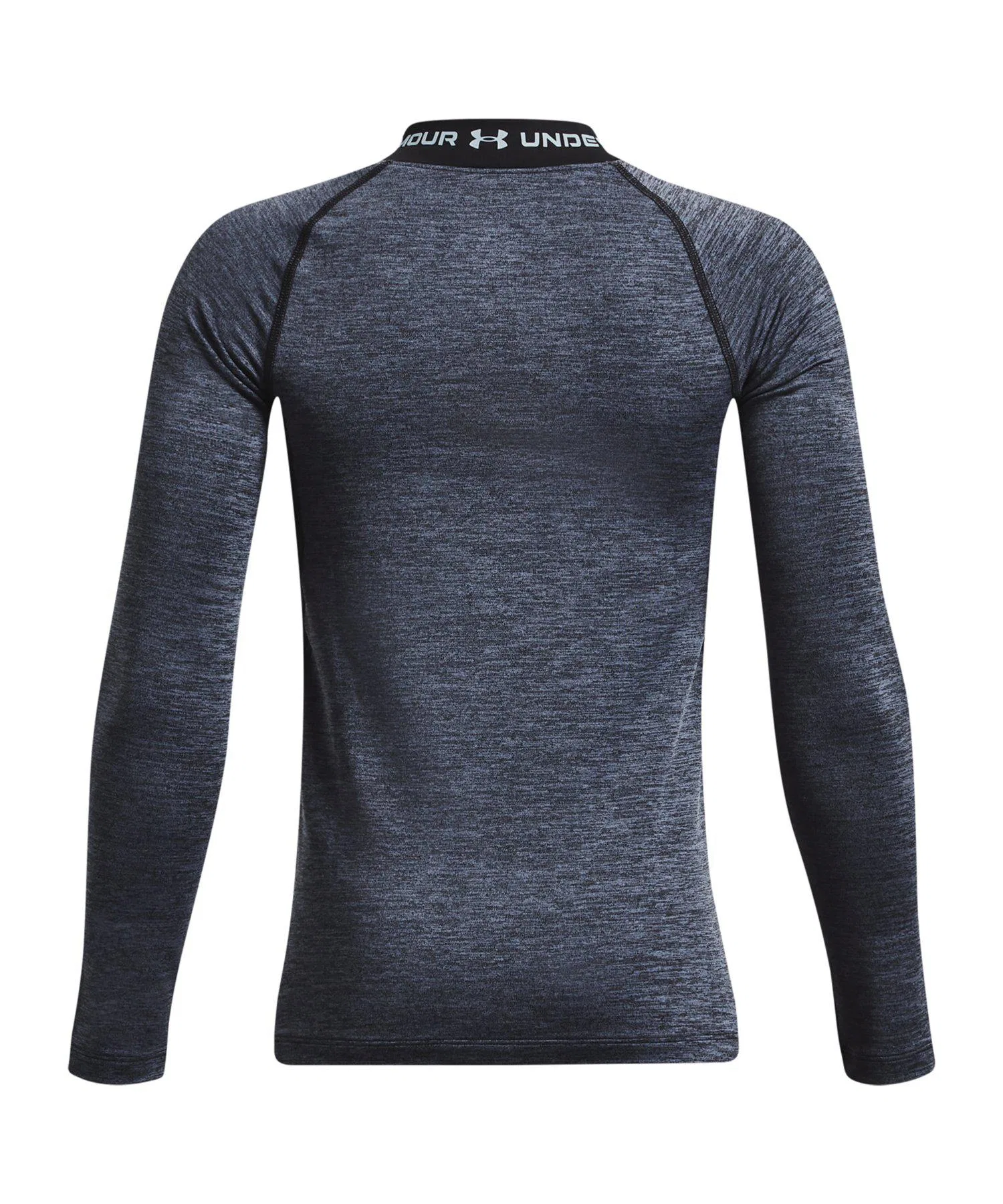 Детская футболка с длинным рукавом Under Armour ColdGear Armour серая — фото 2