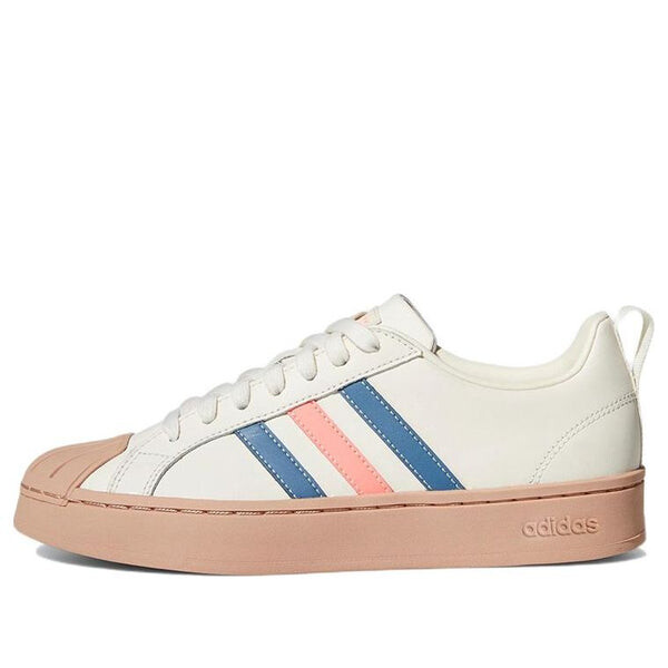 

Кроссовки (WMNS) adidas Neo Streetcheck 'Creamwhite Brown Blue', белый