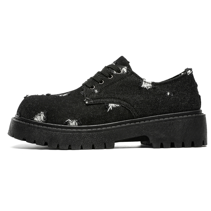 

Нескользящие, дышащие, легкие низкие повседневные туфли для мужчин Gai Renpu, Black