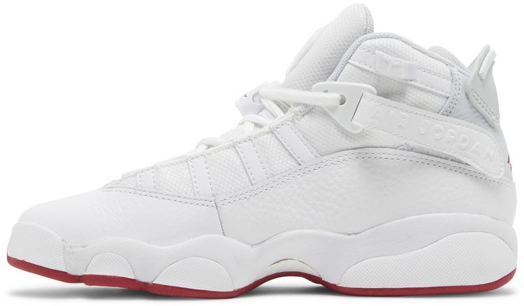 Кроссовки Air Jordan Jordan 6 Rings GS 'White Mystic Hibiscus', белый — фото 3