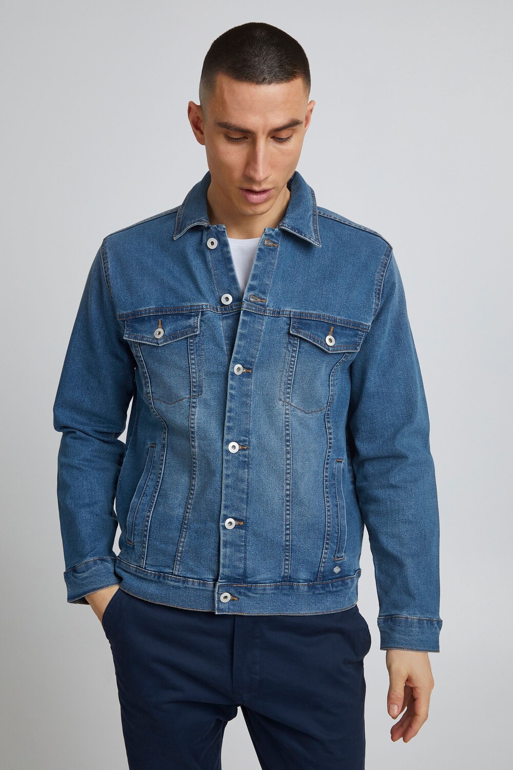 

Куртка !SOLID Jeansjacke SDHuxley, синий