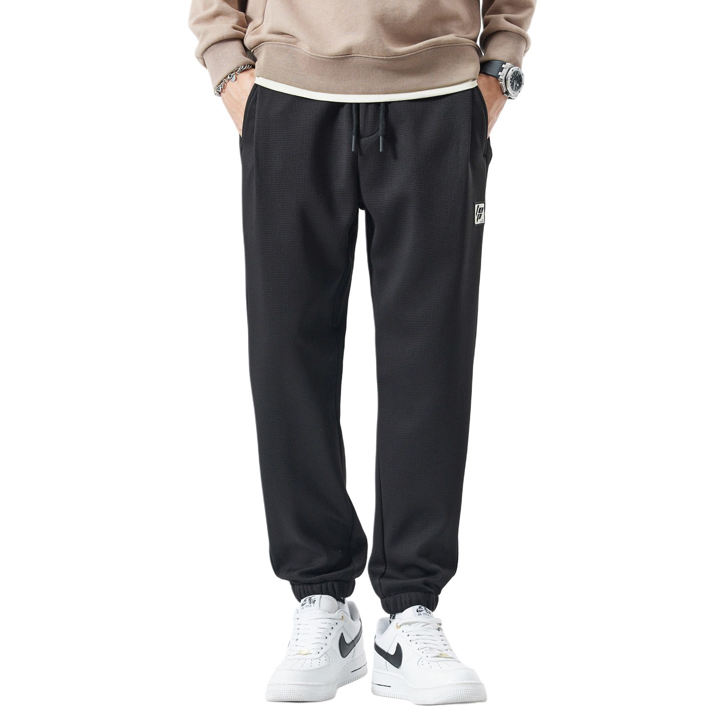 

Повседневные брюки Unisex Moderate Cuffed Jeep, черный