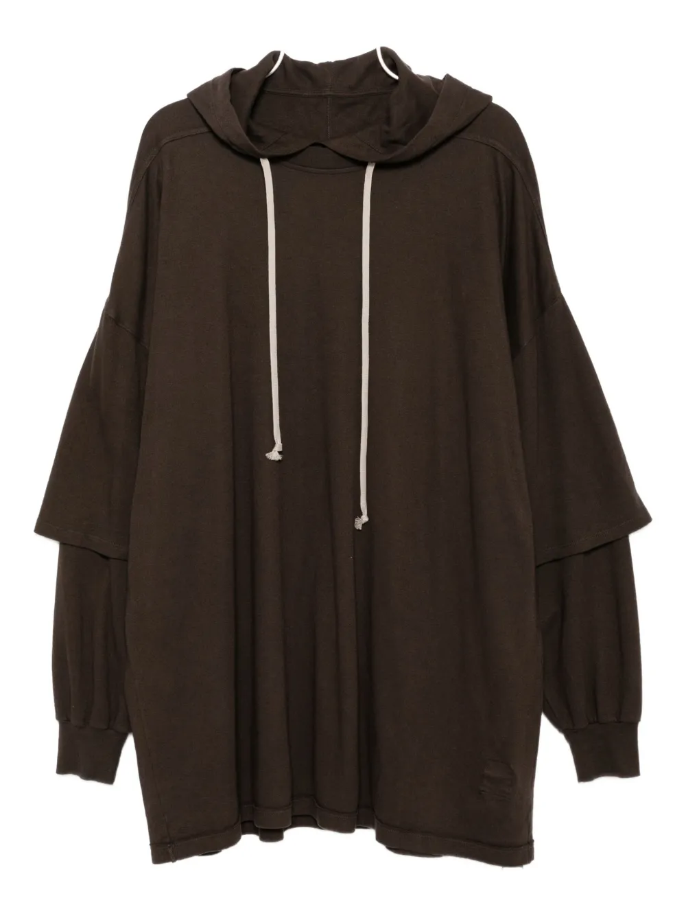 

Хлопковый топ Rick Owens DRKSHDW, коричневый
