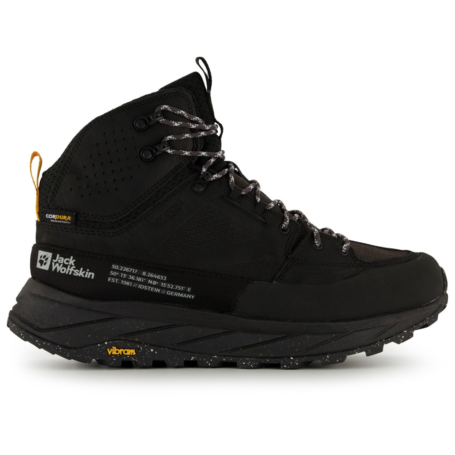 

Ботинки для прогулки Jack Wolfskin Terraquest Texapore Mid, черный