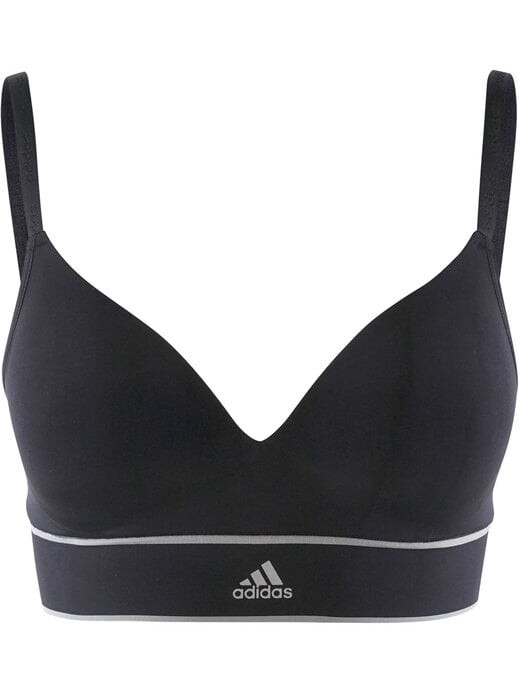 

Бюстгальтер без косточек, беспроводной бюстгальтер Adidas Sportswear, черный