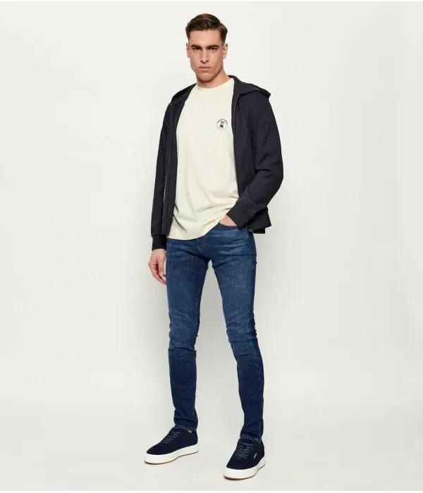 Футболка regular fit Emporio Armani, кремовый — фото 2