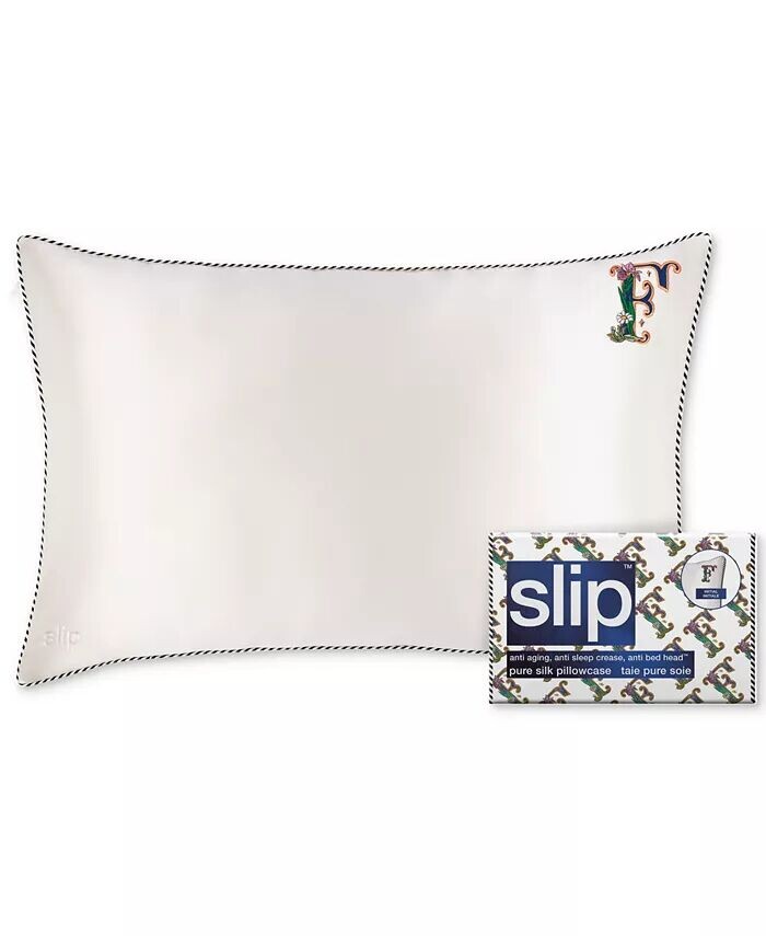 

Наволочка Queen из коллекции Initial из чистого шелка Slip, белый