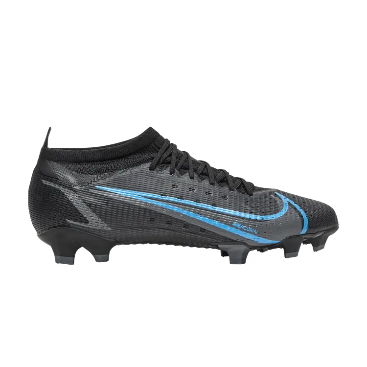 

Бутсы Nike Mercurial Vapor 14 Pro FG 'Black Photo Blue', черный
