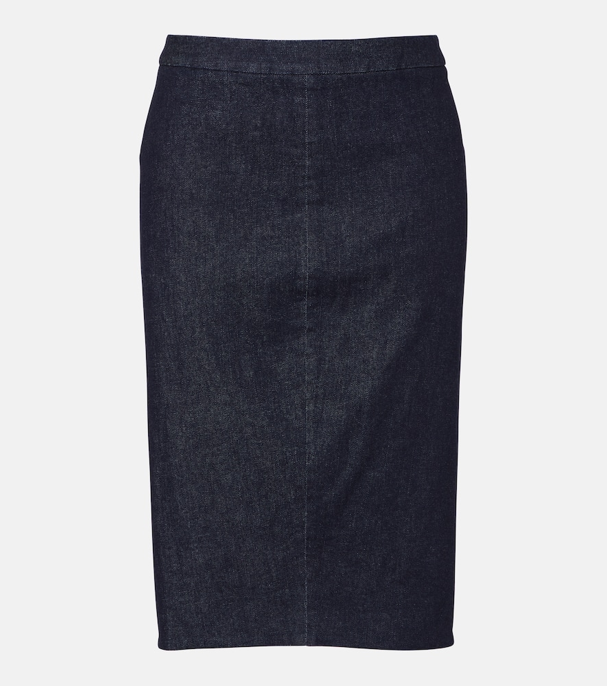 

Джинсовая юбка-карандаш с высокой талией Tom Ford, Indigo