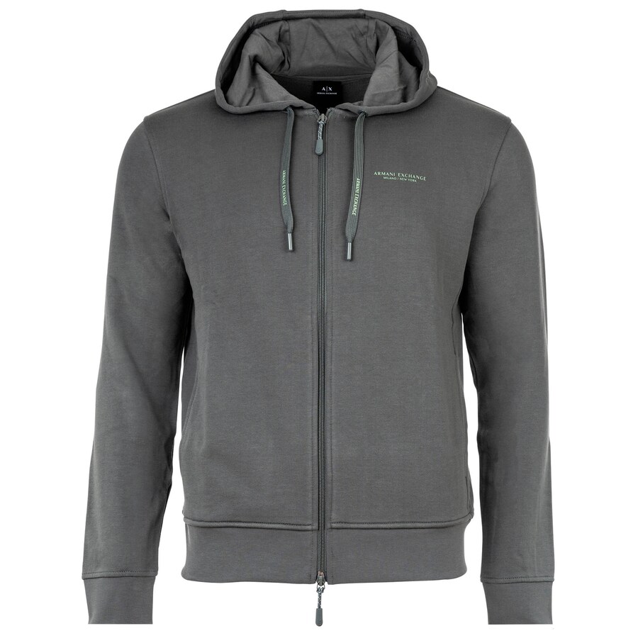 

Худи ARMANI EXCHANGE Zip-Up Hoodie, серый