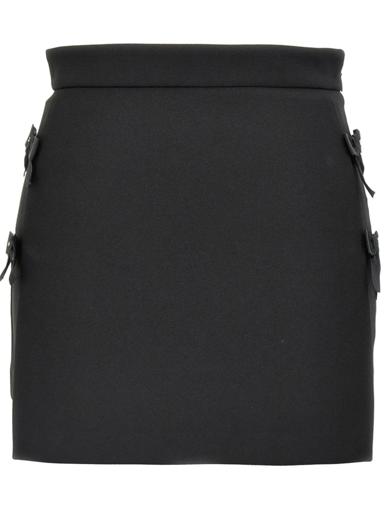 

Мини-юбка Elisabetta Franchi с бантом, черный