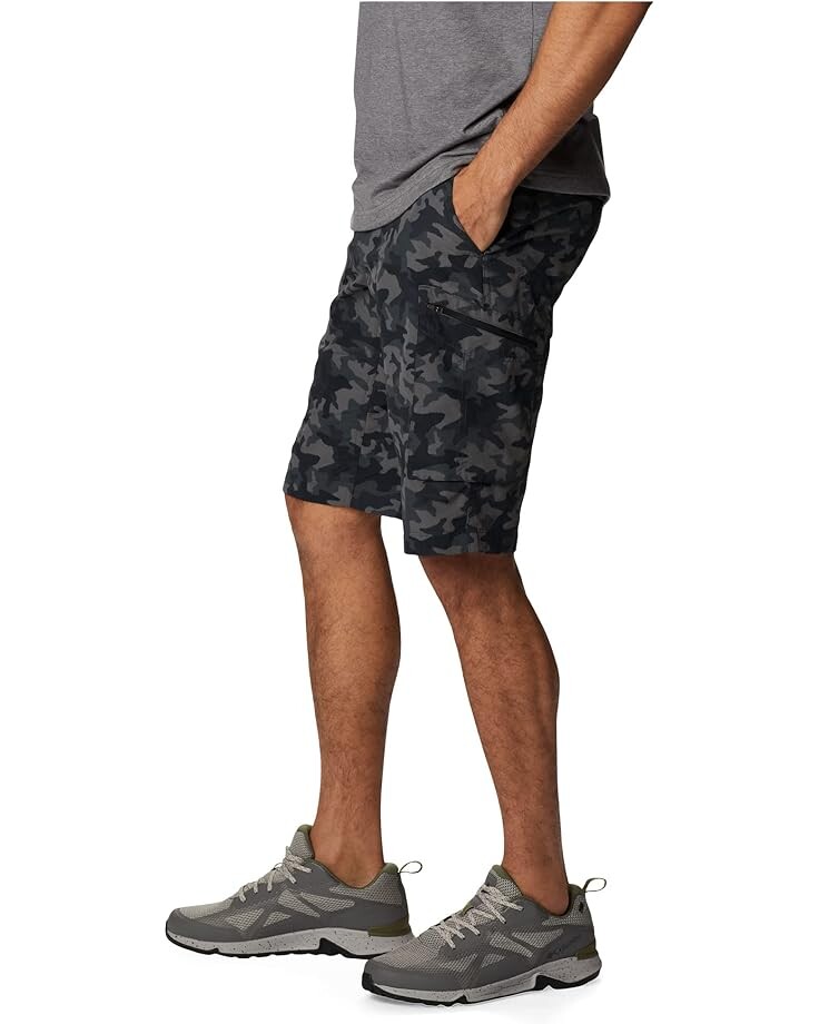 

Шорты Columbia Silver Ridge Printed Cargo Short, цвет Black Mod Camo