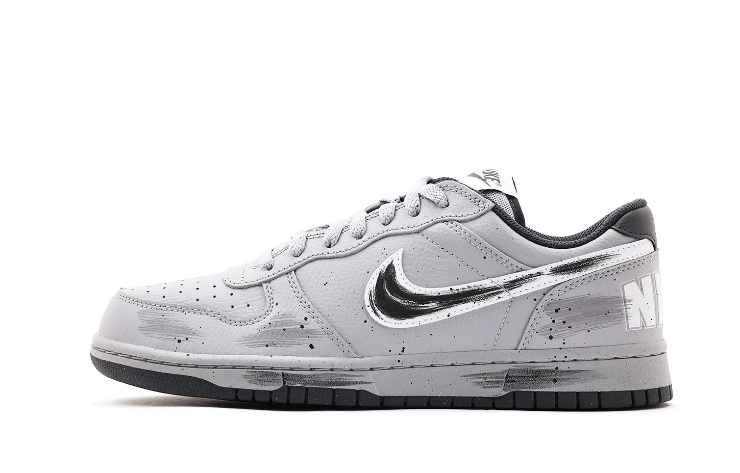 Nike Dunk Cushioning Coverage Abrasion Resistant Low top кроссовки для скейтбординга Unisex Gray