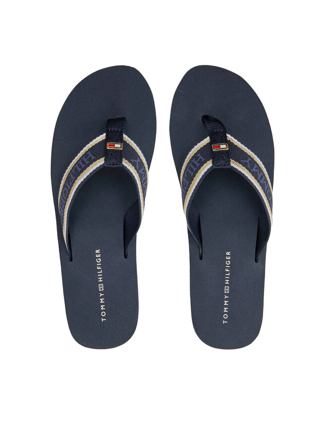 

Шлепанцы Tommy Hilfiger Chancletas Im Platform Beach Sandal, темно-синий