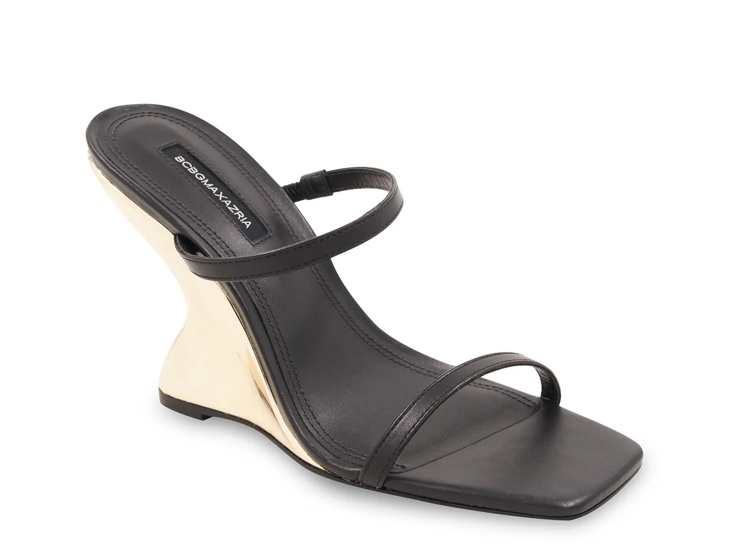 

Сандалии West Wedge Sandal Bcbgmaxazria, черный