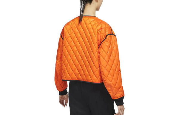 Куртка (WMNS) Air Jordan Chinese New Year Printing Ribbed Cuff Reversible Jacket Black, черный — фото 4