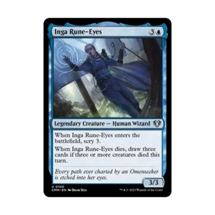 

CCG Инга Рунические Глаза (U), MTG - Commander Masters