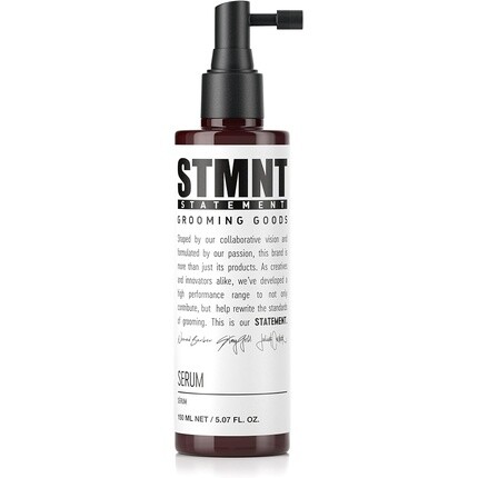 

STMNT Grooming Goods Serum 150 мл Глубоко питает волосы и бороду, успокаивает кожу головы и укрепляет волосы, не содержит силиконовых масел