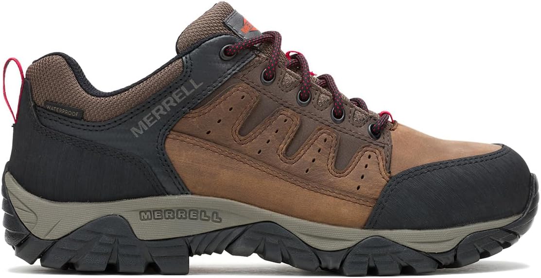 

Мужские ботинки Merrell Windoc с водонепроницаемой стальной ноской, низкие, Rye