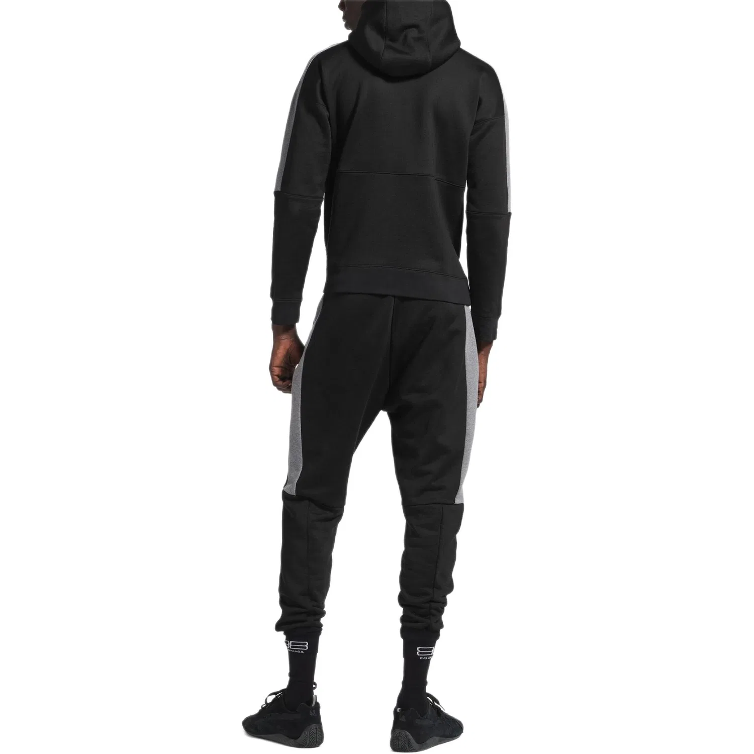Брюки повседневные Balenciaga x PUMA Regular Fit мужские черно-серые — фото 4